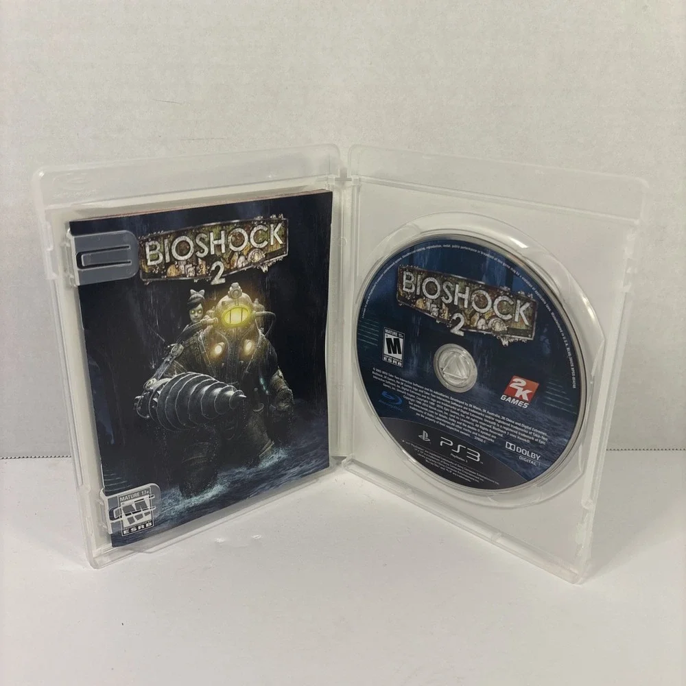 BioShock 2 PS3 Sony PlayStation 3 2010 Complete CIB w/ Manual Tested